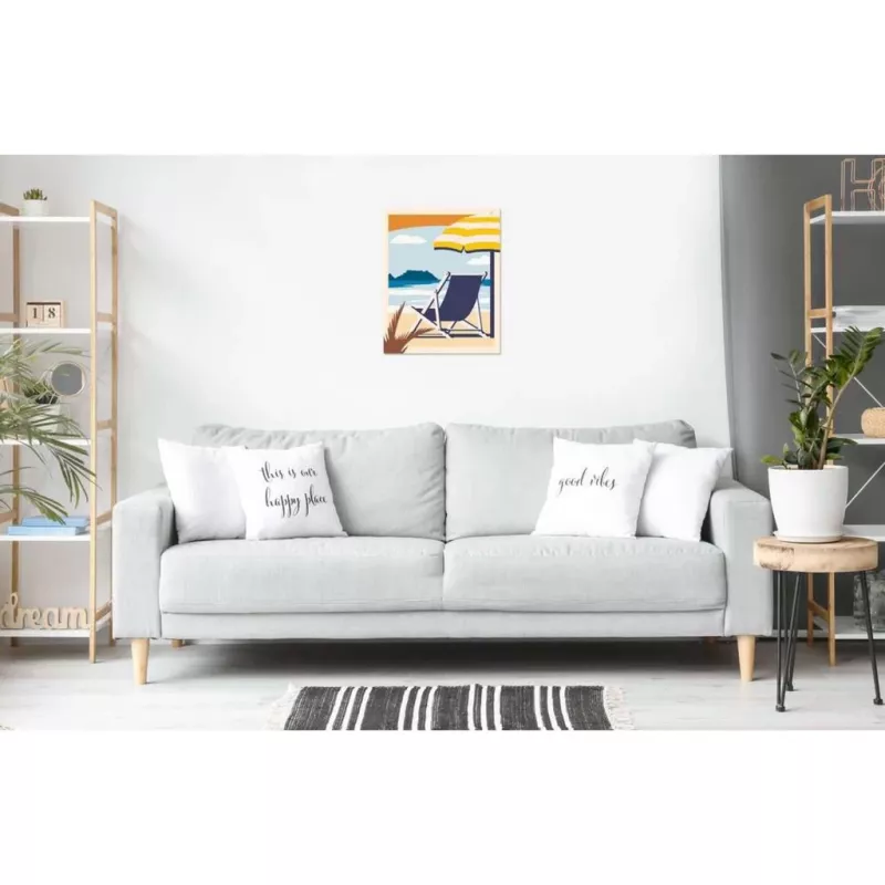 Maľovacia sada Ravensburger CreArt – Relax at the Beach (23897) umelecká sada