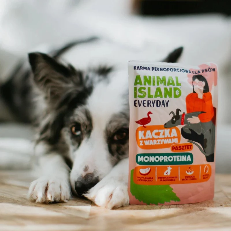 ANIMAL ISLAND Monoprotein kačica pre psov 300g