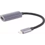 USB grafický adaptér shiverpeaks BS14-05051 USB Type-C konektor samec čierny sivý