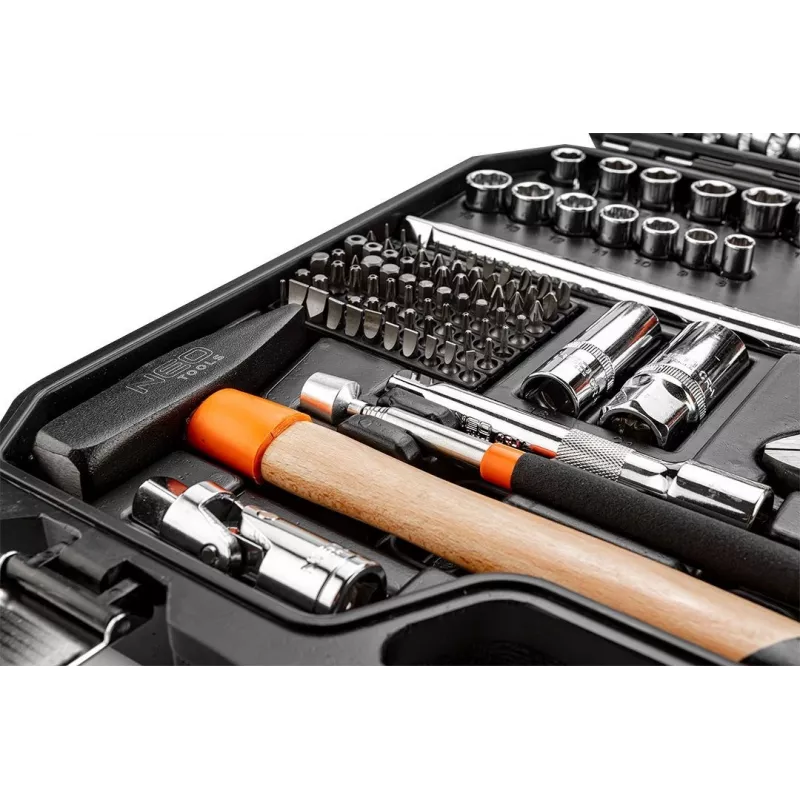 NEO tools 08-945 sada nástrčných kľúčov 1/4 1/2 palca všestranná odolná