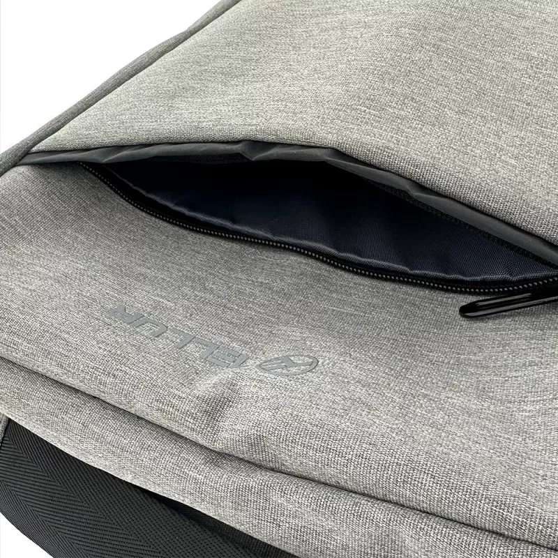 Batoh na notebook Tellur Nomad 15.6 palca, sivý – vystužená priehradka na notebook, organizačné vrecká