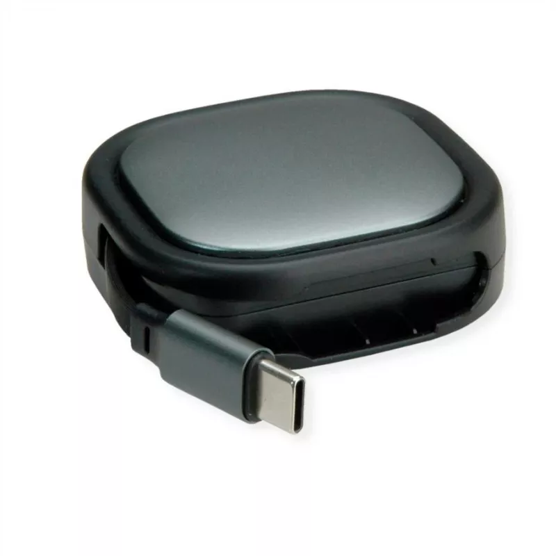 ROLINE USB2.0 Zvinovací kábel C-C ST/ST 1,2m – kábel – digitálny/dátový (11.02.8420)