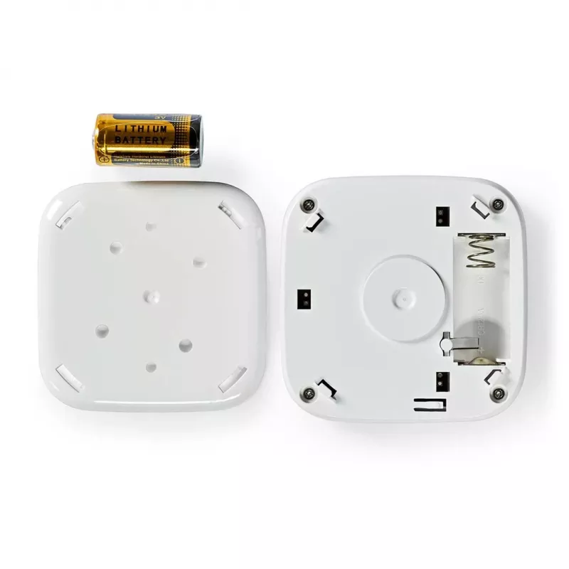 Detektor dymu Nedis WIFIDS21WT smart Wi‑Fi senzor dymu pre bezpečnosť domácnosti