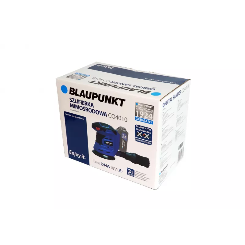 Blaupunkt CO4010 excentrická brúska 18V