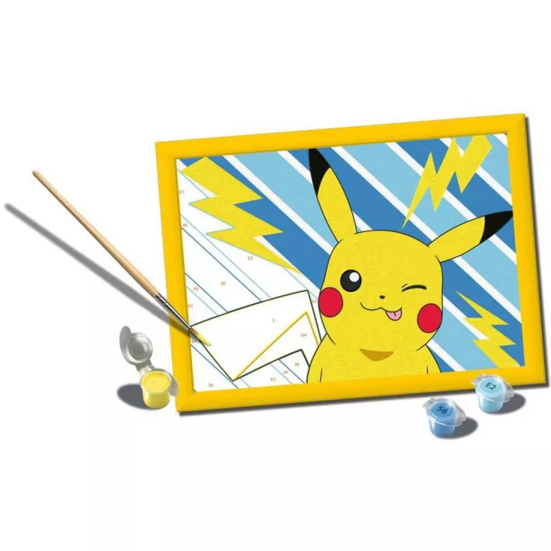 Maliarska sada Ravensburger CreArt — Frecher Pikachu (model 25557) maľovanie podľa čísel