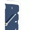 NeXtime nástenné hodiny 3072bl Thumbs up, 40,5x41,5 cm, nástenné, modrá/strieborná