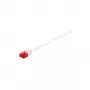 Wentronic Goobay CAT 6 tenký patch kábel, U/UTP, biely, 20 m - medený materiál (93712)