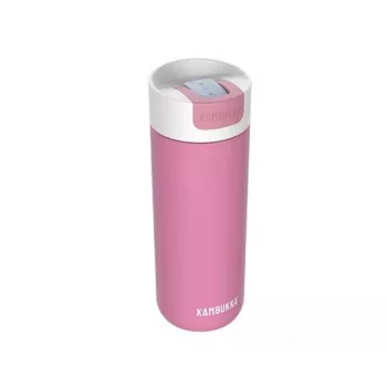 Termohrnček Kambukka 500 ml nerezová oceľ BE0111-02028, vákuovo izolovaný, nevyteká, Snapclean viečko, ružový