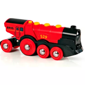 BRIO 33592 vlak na batérie čierny/červený