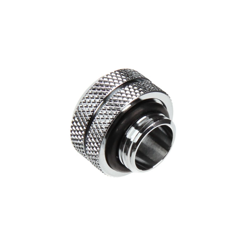 Bitspower Multi-Link adaptér, rovný, G1/4 palca samec na 12 mm AD Hardtube – lesklé striebro