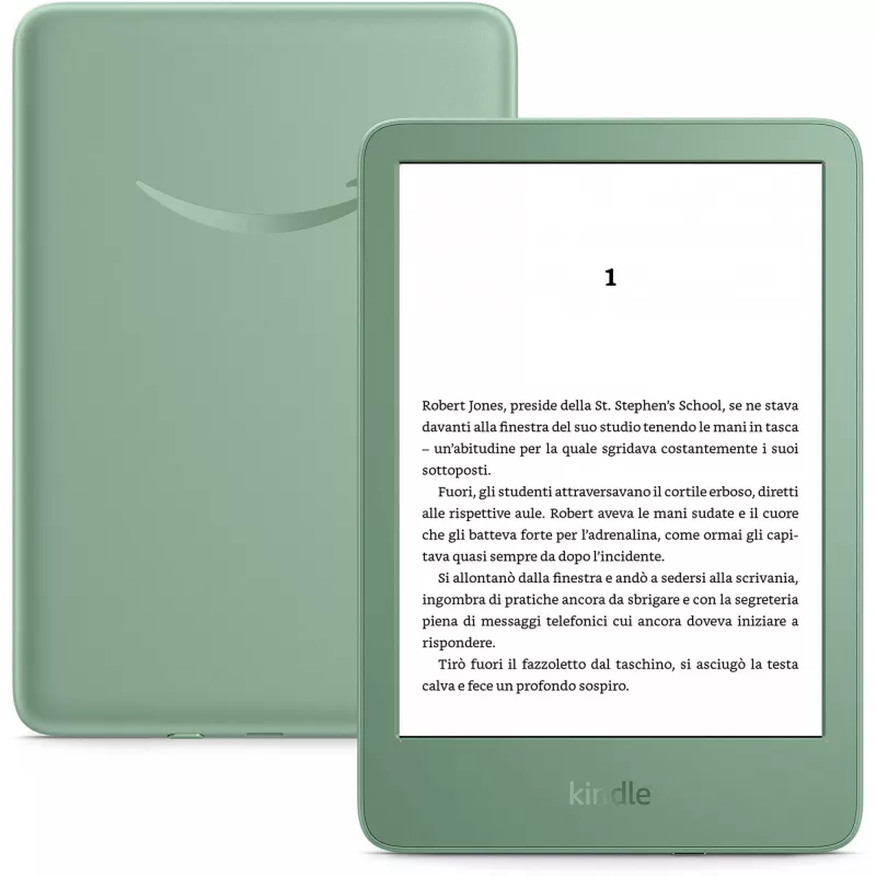 Amazon New Kindle (16 GB) s reklamou – Matcha