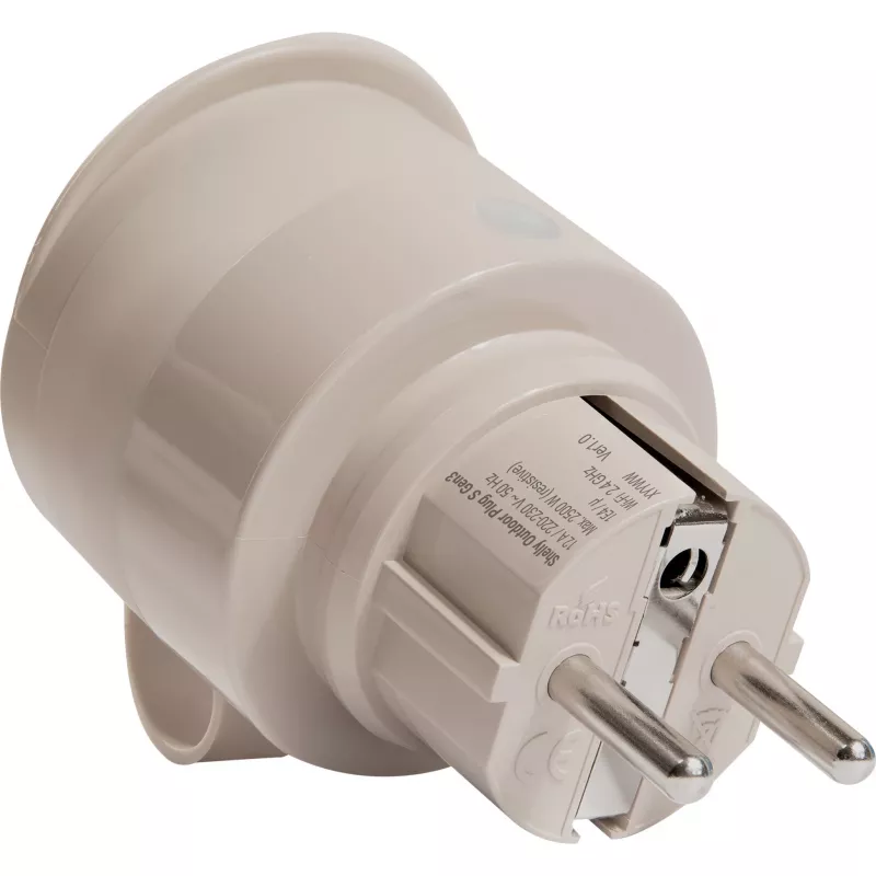 Shelly Outdoor Plug S Gen3 smart zásuvka Mokka