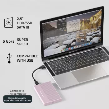 Puzdro pre SSD HDD 2,5