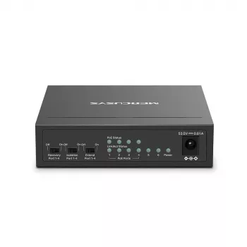 Mercusys 6-portový 10/100Mbps desktop switch s 4-port PoE+