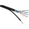 Sieťový kábel Solarix SXKD-5E-FTP-PE-SAM RJ45 CAT5E 305 m čierny