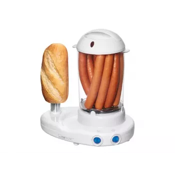 Clatronic HDM 3420 EK parný stroj na hot-dogy 350 W biela