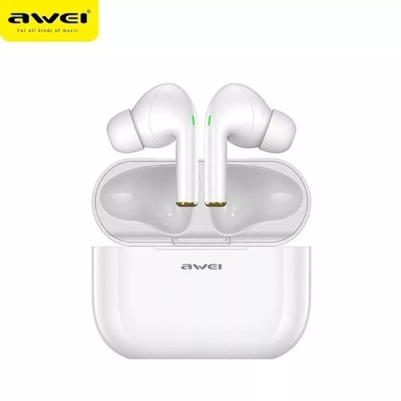 Bluetooth slúchadlá Awei T29 TWS biela