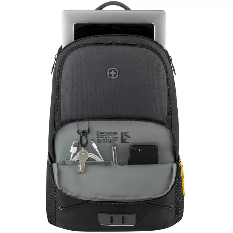 Wenger NEXT Trayl 612564 batoh na notebook 15,6" (39,6 cm) s vreckom na tablet, polyester, Gravity Black