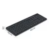 Bezdrôtová klávesnica WK-200 čierna