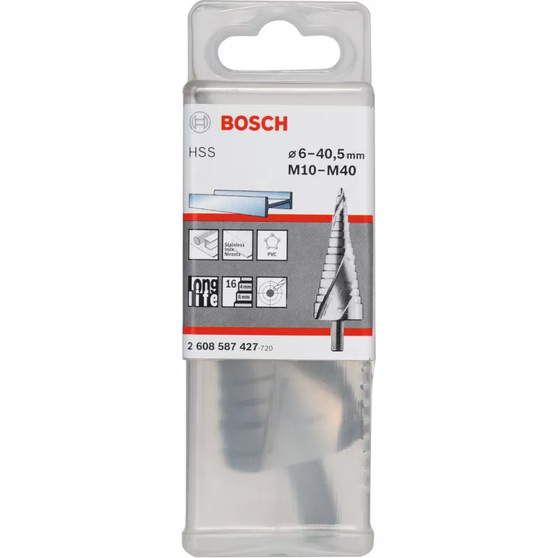 Stupňovitý vrták Bosch HSS 2608587427