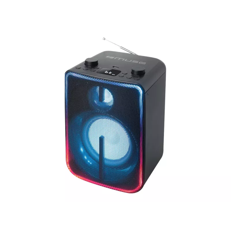 Prenosný mono reproduktor Muse M-1802 DJ čierny