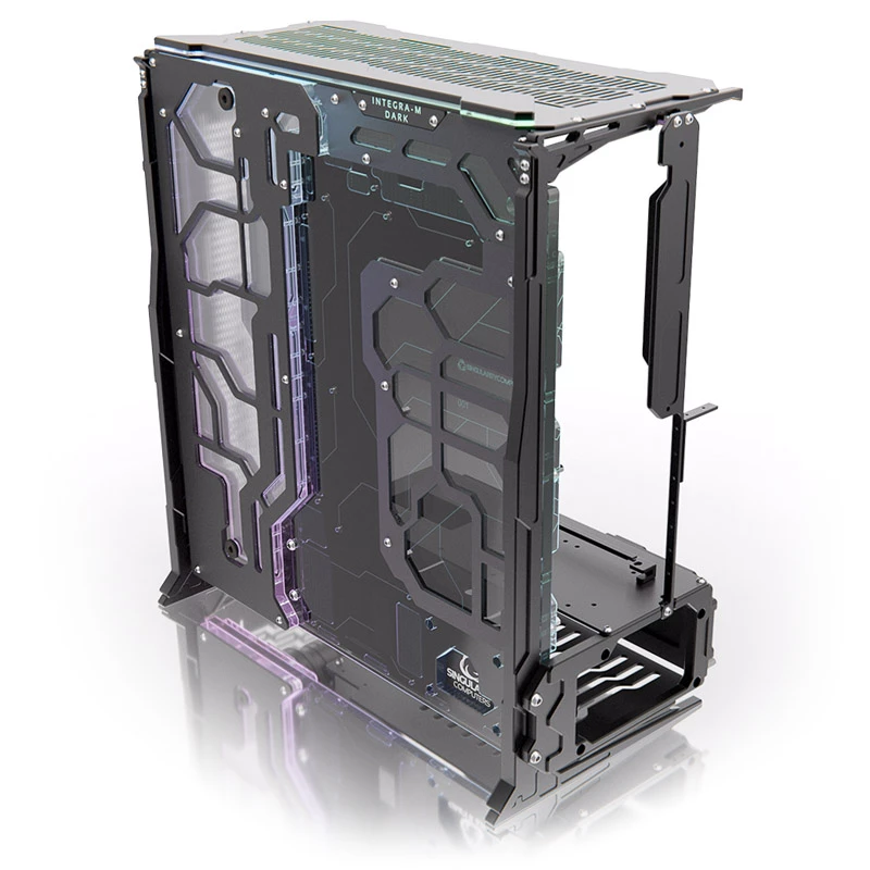 Singularity Computers Spectre Integra-M Mid Tower Elite Dark - čierna