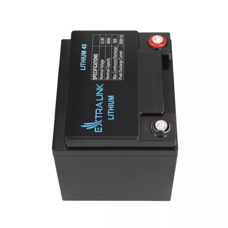 Extralink akumulátor LiFePO4 40AH 12,8 V BMS batéria 40000 mAh