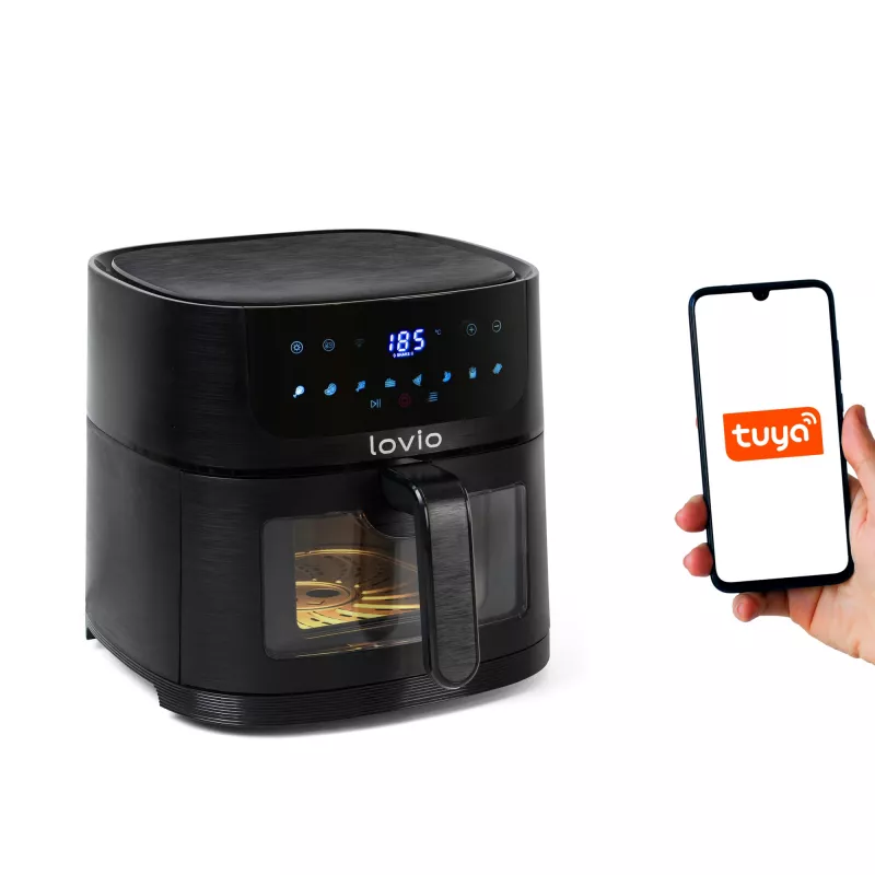 Lovio LVAF002BK PureFry XL Smart 6L čierna