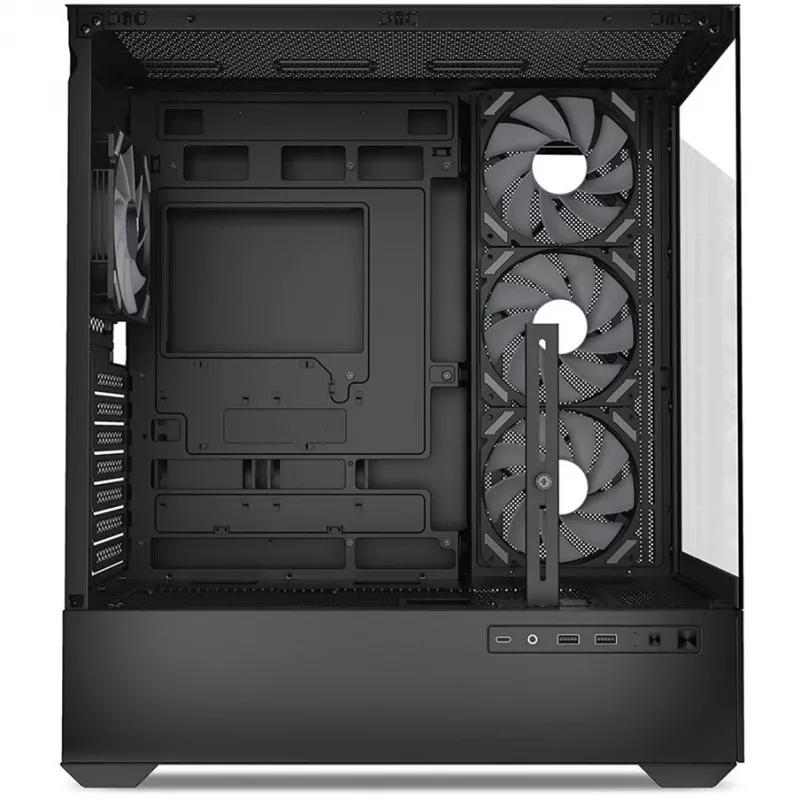 PC skriňa Sharkoon AK6 RGB, ATX, čierna