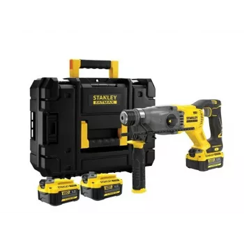 STANLEY vŕtacie kladivo SDS+ 18V V20 2x4Ah KUFER
