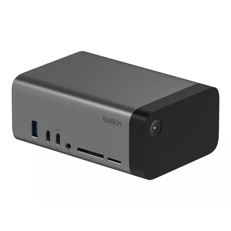 Belkin Connect USB Type-C hub 10000 Mbit/s sivý