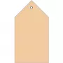 Prepravné etikety HERMA 6070 80x150 mm s plastovým očkom a preloženým rohom