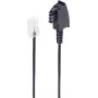 Telefónny kábel ShiverPeaks BS70002-2 2 m čierny
