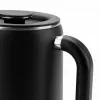 Jata JEHA1575 elektrická kanvica, 1,7 l, 1500 W, 5 nastavení teploty, čierna/nehrdzavejúca oceľ