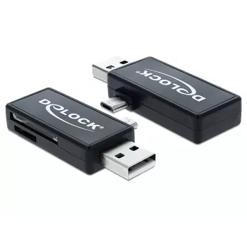 Čítačka kariet DeLOCK 91731 USB 2.0 čierna