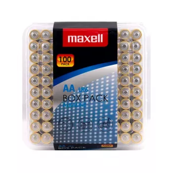 MAXELL alkalická batéria AA LR6 100 ks (10x10 ks)