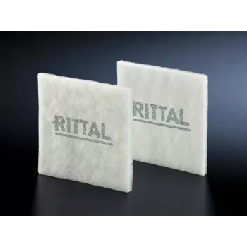 Prachový filter Rittal SK 3321.700, biela, 89×89×10 mm, balenie 5 ks