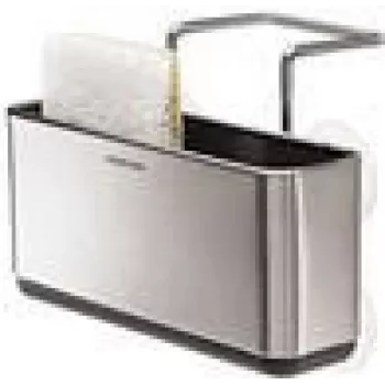 simplehuman odkladacia mriežka do drezu, úzka, brúsená nehrdzavejúca oceľ (KT1134)