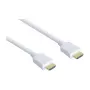 High-Speed-HDMI® kábel s Ethernetom, pozlátené konektory, konektor samec A na konektor samec A, biely, 0,5m, Good Connections®