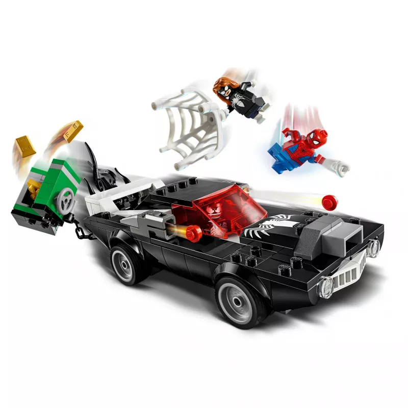 LEGO Marvel Super Heroes Spider-Man vs. Venom muscle car stavebnica 76309 — 254 dielov, 3 minifigúrky, vek 7+