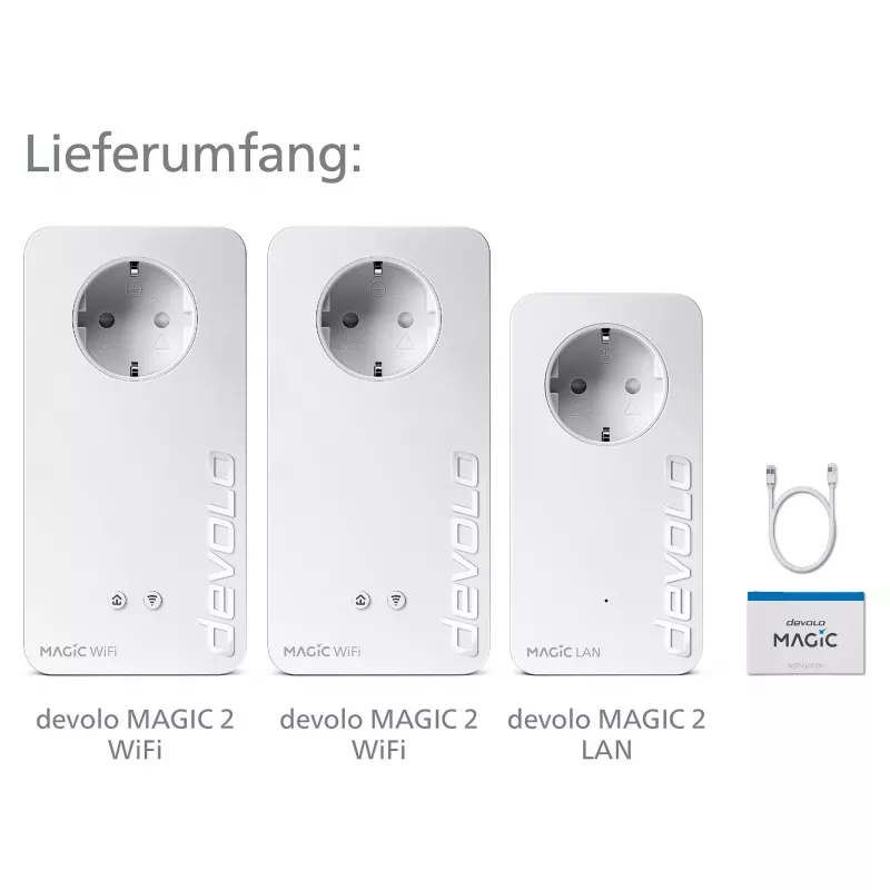 Magic 2 WiFi next Multiroom Kit, Powerline 3 adaptér