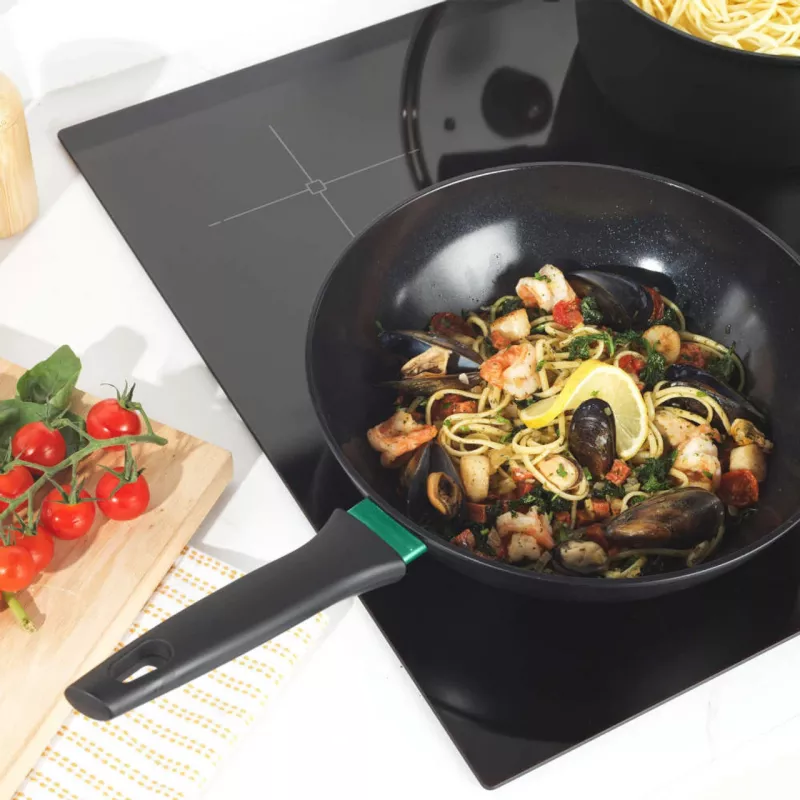 Panvica Russell Hobbs 28 cm Thermocollar RH03255EU7, nepriľnavý povrch, indikátor tepla