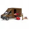 Model dodávky BRUDER 02678 predmontovaný 1:16
