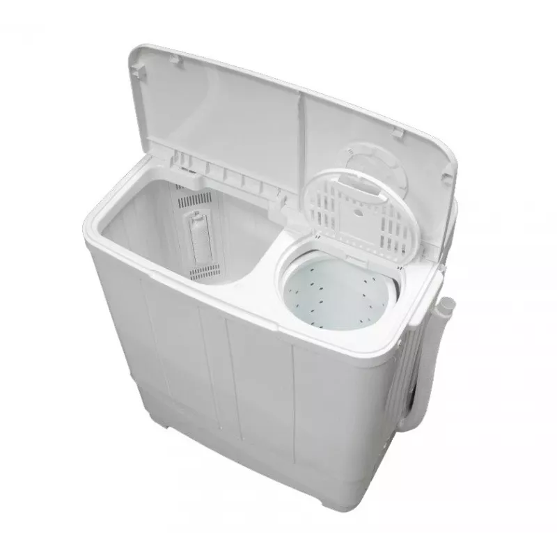 Poloatomatická práčka Ravanson XPB-700 — vrchné plnenie, kapacita 4 kg, odstreďovanie 1400 ot/min, biela