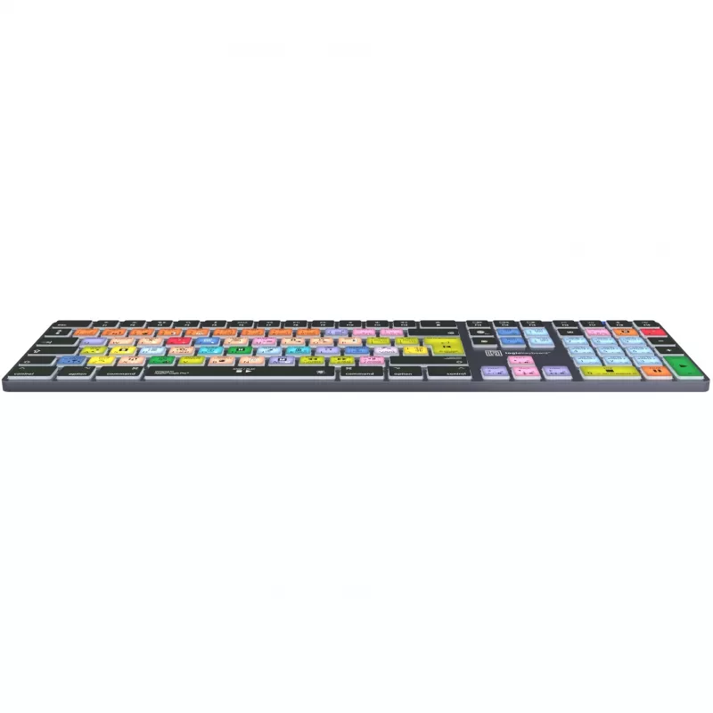Klávesnica LogicKeyboard Apple Logic Pro X2 Titan DE Mac — LKB-LOGXP2-TM-DE, nemecké rozloženie