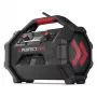 Prenosné staveniskové rádio PerfectPro ROCKTAGON 18V — batériové staveniskové rádio