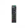 Switch DAHUA DH-LR2110-8ET-120 L2 8x Fast Ethernet (10/100) PoE, 48–57V, 8,8 Gbit/s, MAC 8000, čierny