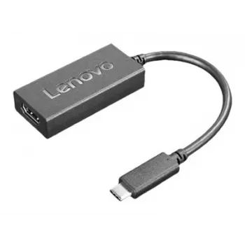 Lenovo 4X90R61022 video kábel adaptér 0,24 m USB Type-C HDMI Type A (štandard) čierny