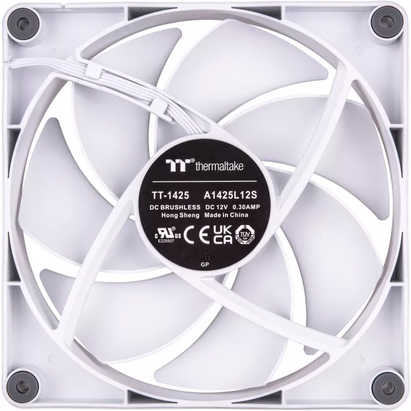 Thermaltake CT120 120mm skriňový ventilátor biely 2-balík