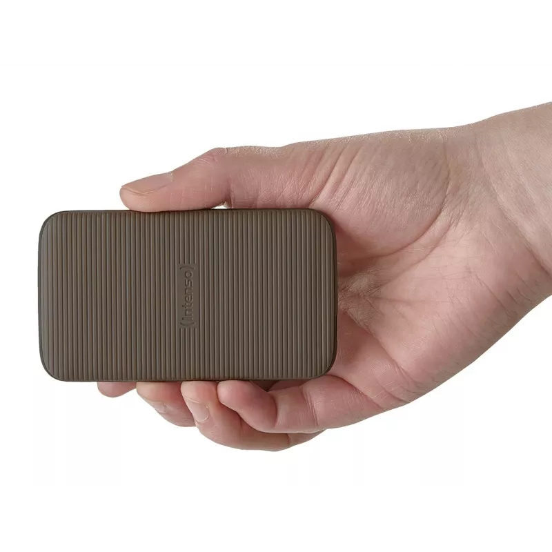 Intenso TX500 - SSD - 2TB - externý (prenosný) - USB 3,2 Gen 2x1 (USB-C konektor) - hnedá (3827470)